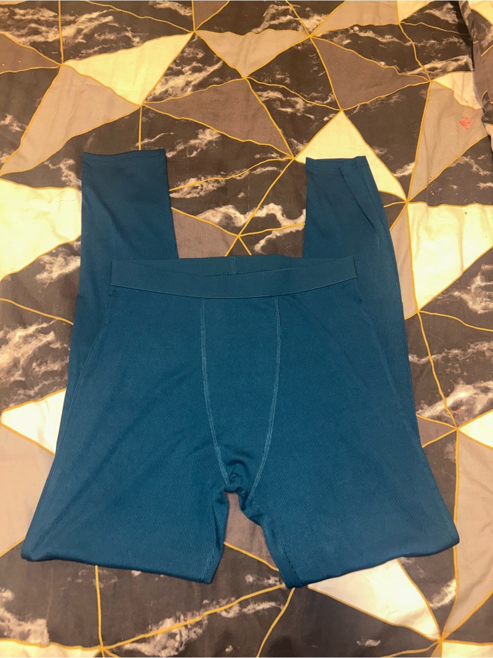 High-Rise Women's Leggings in Teal
